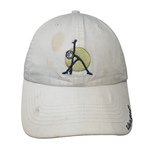Jake Life Is Good Slideback Hat Beige One Size Adjustable Embroidered - Picture 1 of 9